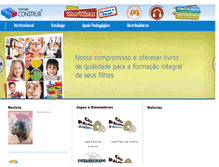 Tablet Screenshot of editoraconstruir.com.br